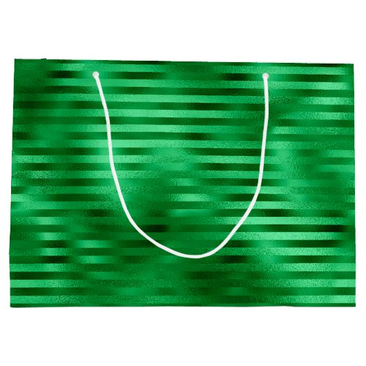 Grünstreifen Große Geschenktüte (Rückseite)