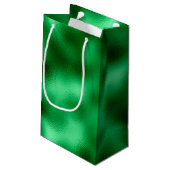 Grünstreifen Kleine Geschenktüte (Rückseite Schrägansicht)