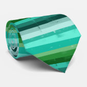 Grünstreifen Krawatte (Gerollt)
