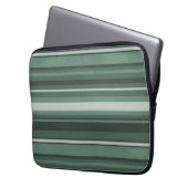 Grünstreifen Laptopschutzhülle (Vorderseite Links)