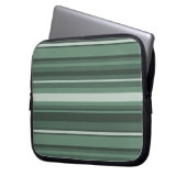 Grünstreifen Laptopschutzhülle (Vorderseite Links)