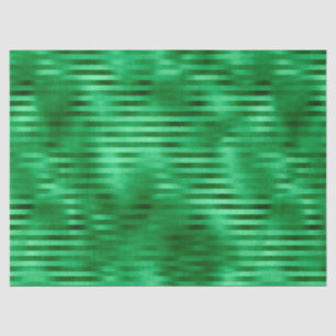 Grünstreifen Seidenpapier