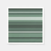Grünstreifen Serviette (Vorderseite)