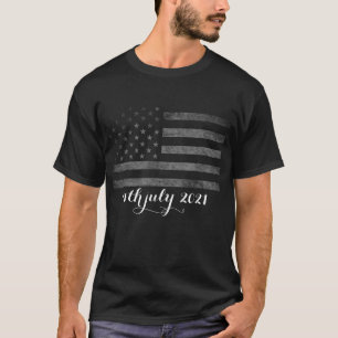 Grunt Style America Patriotic Flag Men's  T-Shirt
