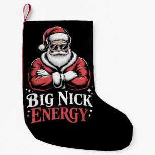 Grunt Style Big Nick Energie lustiger Santa Weihna Kleiner Weihnachtsstrumpf