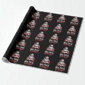 Grunt Style Big Nick Energy Funny Santa Christmas Geschenkpapier (Ungerollt)