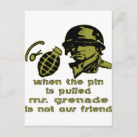 Grunt, wenn das Button gepanzert wird Mr. Grenade