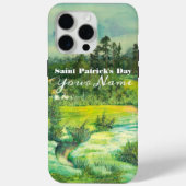 Grüntal-Malerei Wasserfarbe Case-Mate iPhone Hülle (Rückseite)