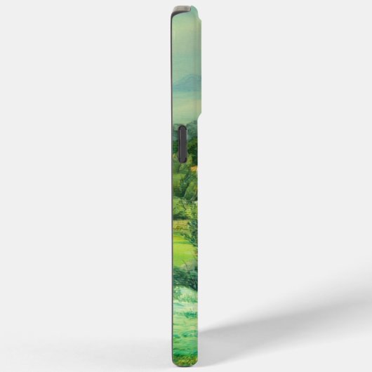 Grüntal-Malerei Wasserfarbe Case-Mate iPhone Hülle (Rückseite / Rechts)
