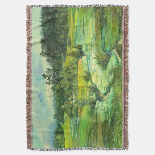 Grüntal-Malerei Wasserfarbe Decke (Vorderseite Vertikal)