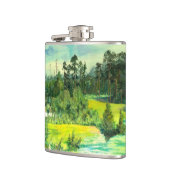 Grüntal-Malerei Wasserfarbe Flachmann (Links)