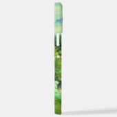 Grüntal-Malerei Wasserfarbe iPhone Hülle (Rechte Seite)