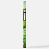 Grüntal-Malerei Wasserfarbe iPhone Hülle (Linke Seite)