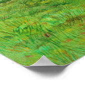 Grüntal-Malerei Wasserfarbe Poster (Ecke)
