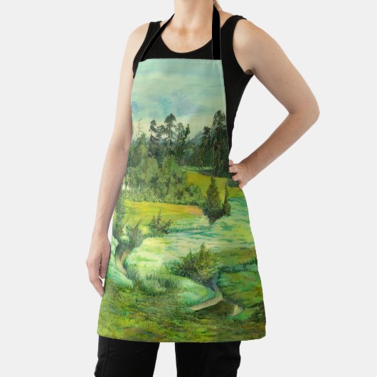 Grüntal-Malerei Wasserfarbe Schürze (InSitu)