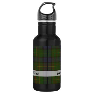Grüntartan kariert trinkflasche