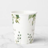 Grüntaufe Pappbecher (Links)