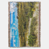 Grüntöne am Strand Decke (Vorderseite Vertikal)