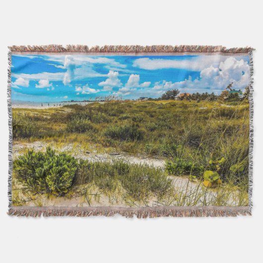 Grüntöne am Strand Decke (Vorderseite)