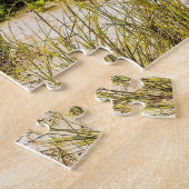 Grüntöne am Strand Puzzle (Seite)
