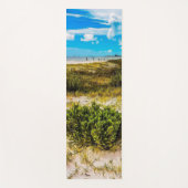 Grüntöne am Strand Yogamatte (Vorderseite)