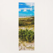 Grüntöne am Strand Yogamatte (Rückseite)