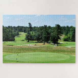 Grüntöne auf Golfplätzen Puzzle