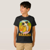 Grüntöne Bananenmehl Bananenspalte Bowl Bananapops T-Shirt (Vorne ganz)