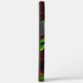 Grüntöne, die in Flammen entwässert werden Case-Mate iPhone Hülle (Rückseite / Rechts)