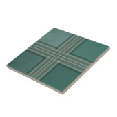 Grüntöne Fliese (Seite)