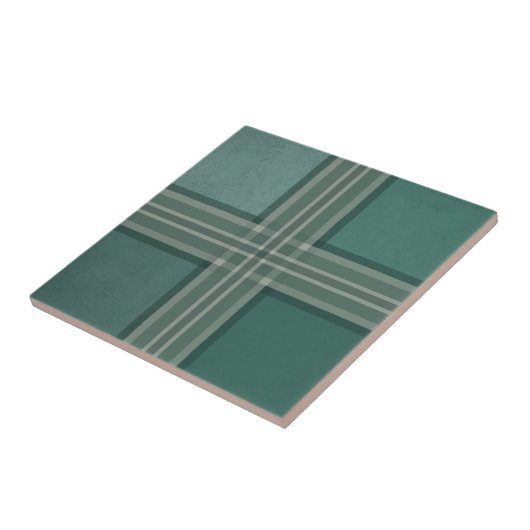 Grüntöne Fliese (Seite)