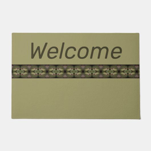 Grüntöne Fußmatte (Vorderseite)