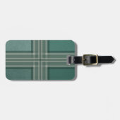 Grüntöne Gepäckanhänger (Vorderseite horizontal)