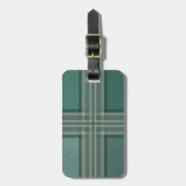 Grüntöne Gepäckanhänger (Vorderseite vertikal)