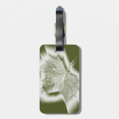 Grüntöne Gepäckanhänger (Rückseite vertikal)