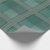 Grüntöne Geschenkpapier (Ecke)