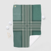 Grüntöne Golfhandtuch (Insitu)