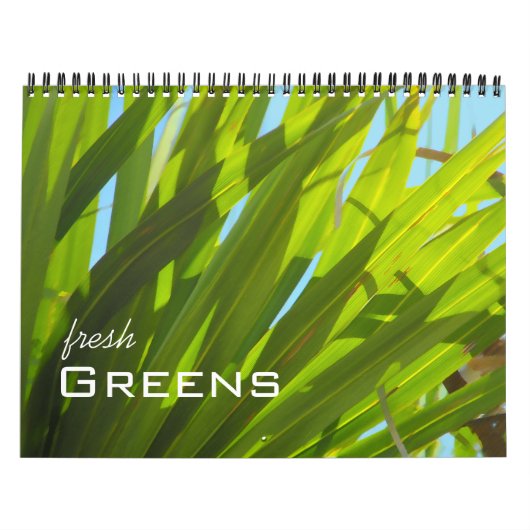 Grüntöne in der Natur Kalender (Titelbild)