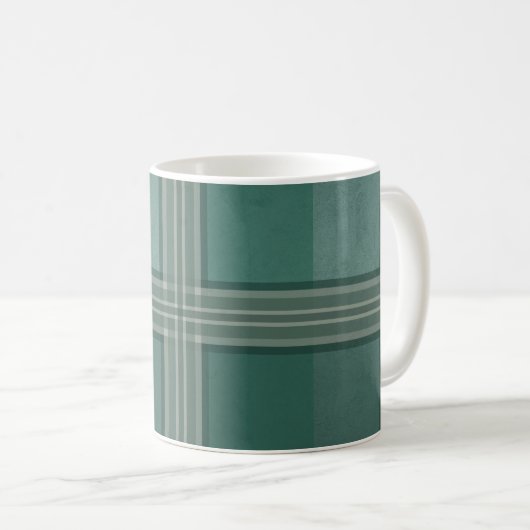 Grüntöne Kaffeetasse (VorderseiteRechts)
