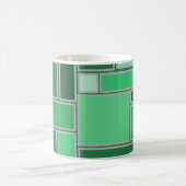 Grüntöne Kaffeetasse (Mittel)