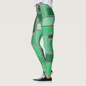 Grüntöne Leggings (Links)