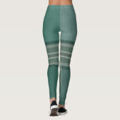 Grüntöne Leggings (Rückseite)