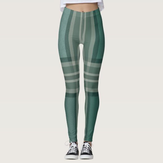 Grüntöne Leggings (Vorderseite)
