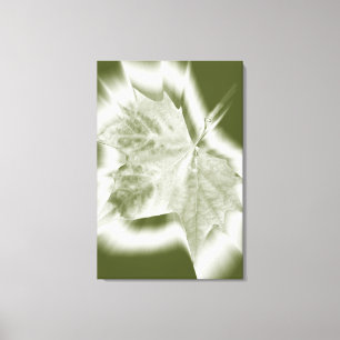 Grüntöne Leinwanddruck
