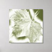 Grüntöne Leinwanddruck (Vorderseite)