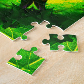 Grüntöne | Mandala Art Puzzle (Seite)