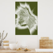 Grüntöne Poster (Küche)