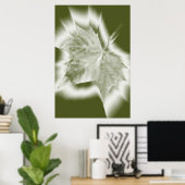 Grüntöne Poster (Heimbüro)