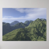 Grüntöne Poster (Vorne)