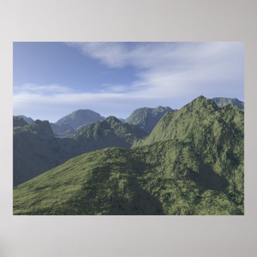 Grüntöne Poster (Vorne)